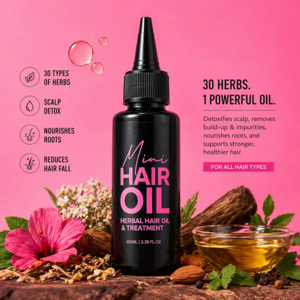 Mini Hair Scalp Detox & Growth Oil - Image 3