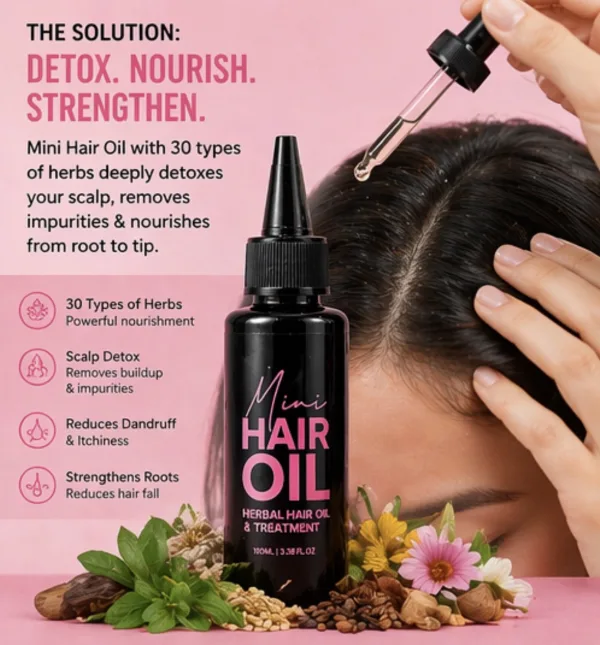 Mini Hair Scalp Detox & Growth Oil - Image 5