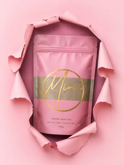 Mini Herbal Black Henna Dye – Natural Grey Coverage