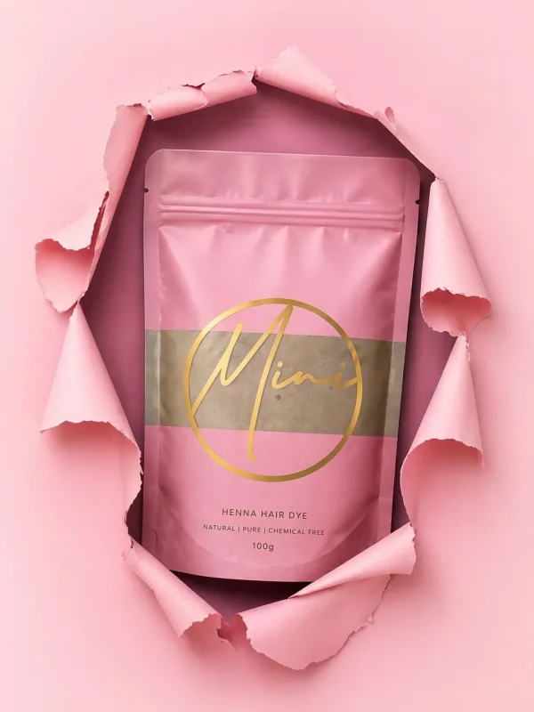 Mini Herbal Black Henna Dye – Natural Grey Coverage