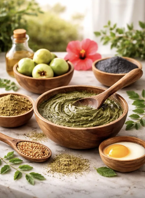 Mini Herbal Black Henna Dye – Natural Grey Coverage - Image 3