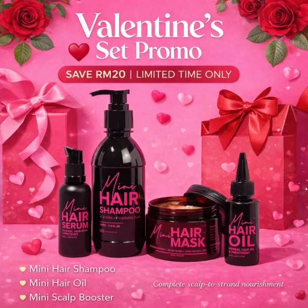 Valentine's Special - Entire Set & Free Scalp Booster